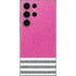 Pink and Grey Stripes Galaxy Skins